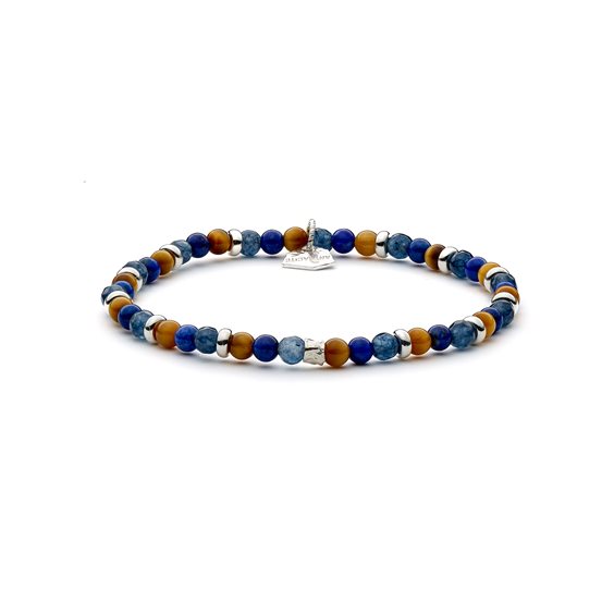 Bracciale Antracite Tris in Pietre dure BTR03 HARMONY - BTR03 HARMONY